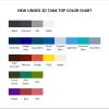 tank top color chart - Stalker Merch